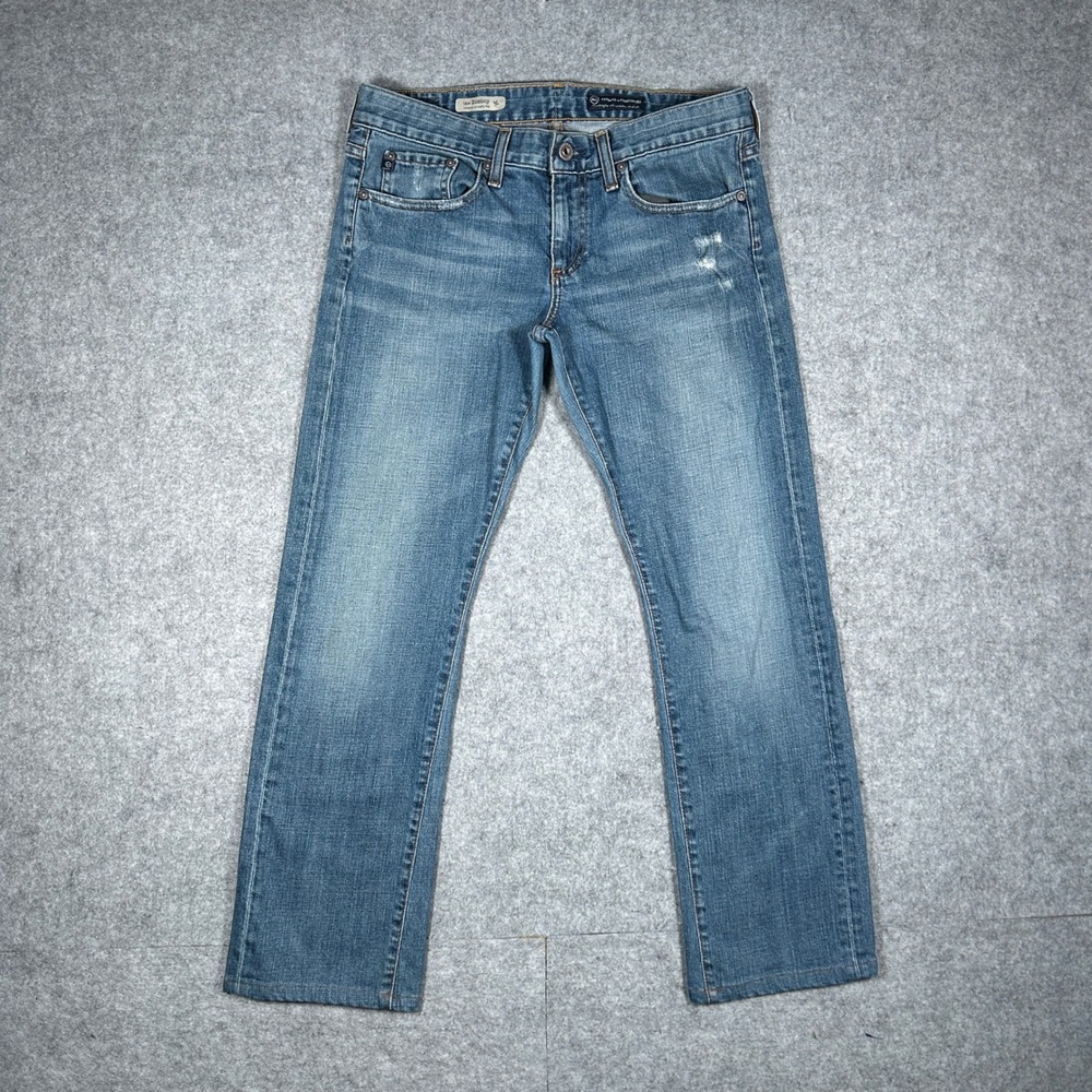 AG Adriano Goldschmied Denim Jeans Womens 29R Blue The Tomboy Relaxed Leg